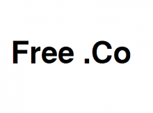Free .co domain name Godaddy