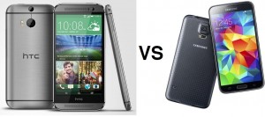 Samsung galaxy S5 vs. HTC One M8