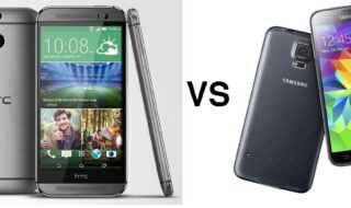 Samsung galaxy S5 vs. HTC One M8