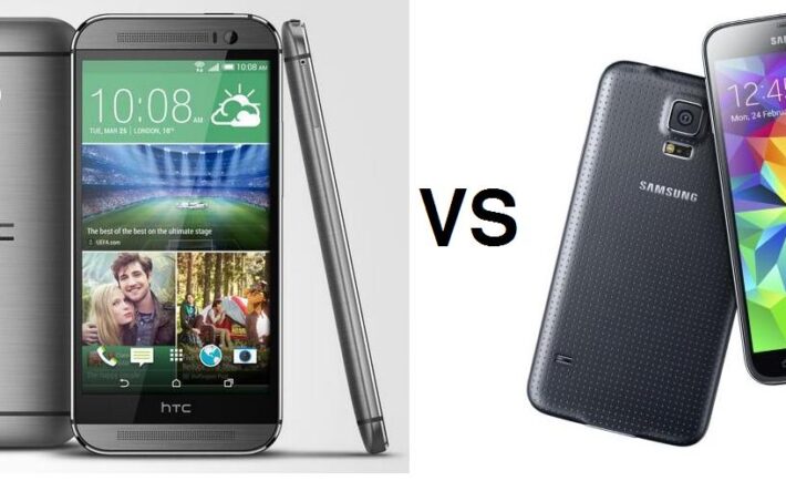 Samsung galaxy S5 vs. HTC One M8