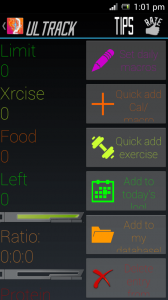 Ultrack app screenshot