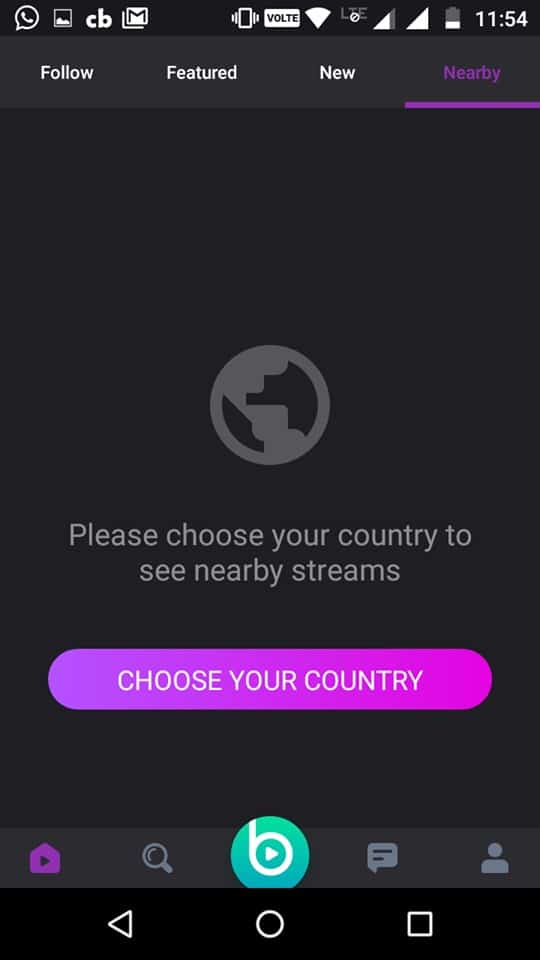 choose country