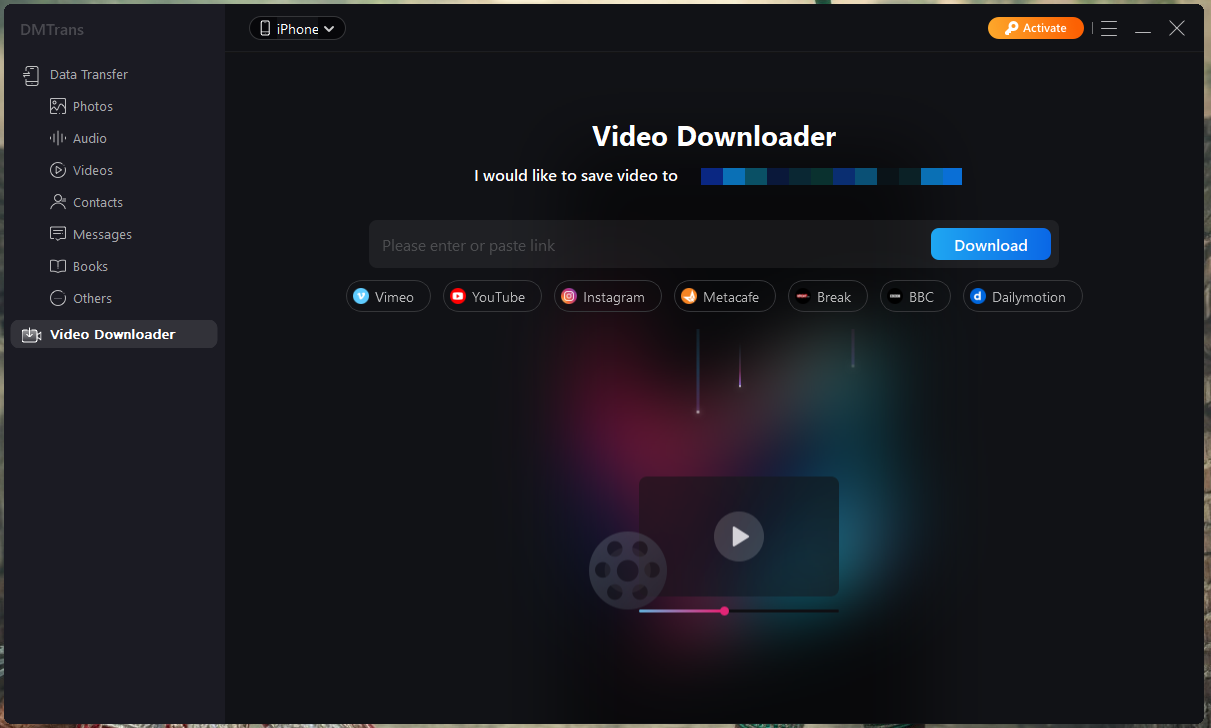 DMtrans Video Downloader